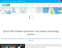 Tablet Screenshot of epaccsys.com